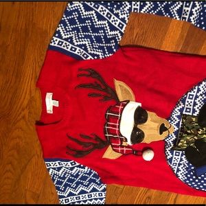 Christmas Sweater w/ Flask Pouch